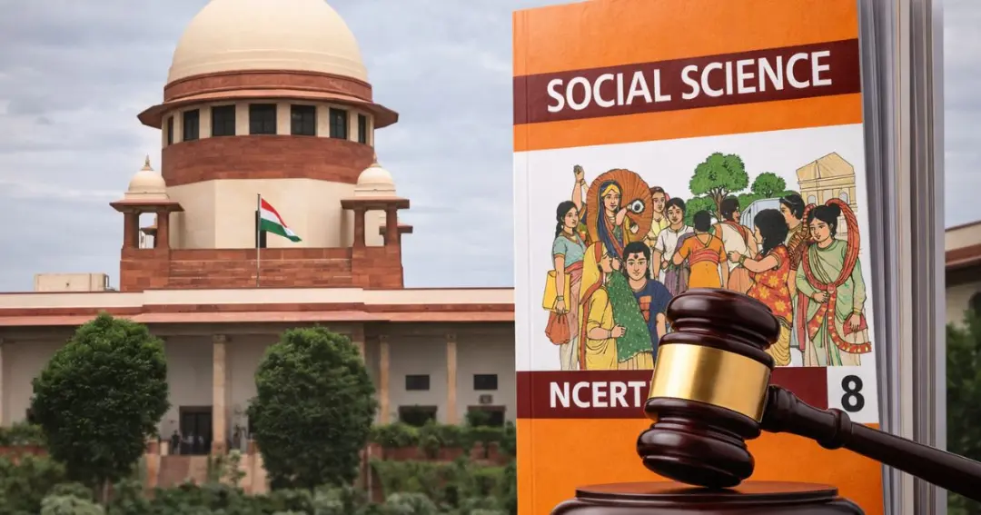 Supreme Court takes strict action on Class 8 textbook