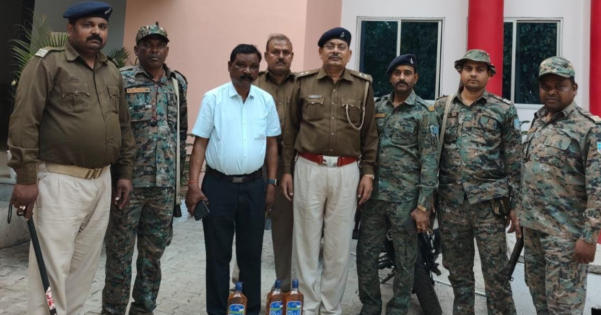 होली से पहले अवैध शराब पर कड़ा प्रहार, 48 लीटर शराब जब्त, आरोपी फरार