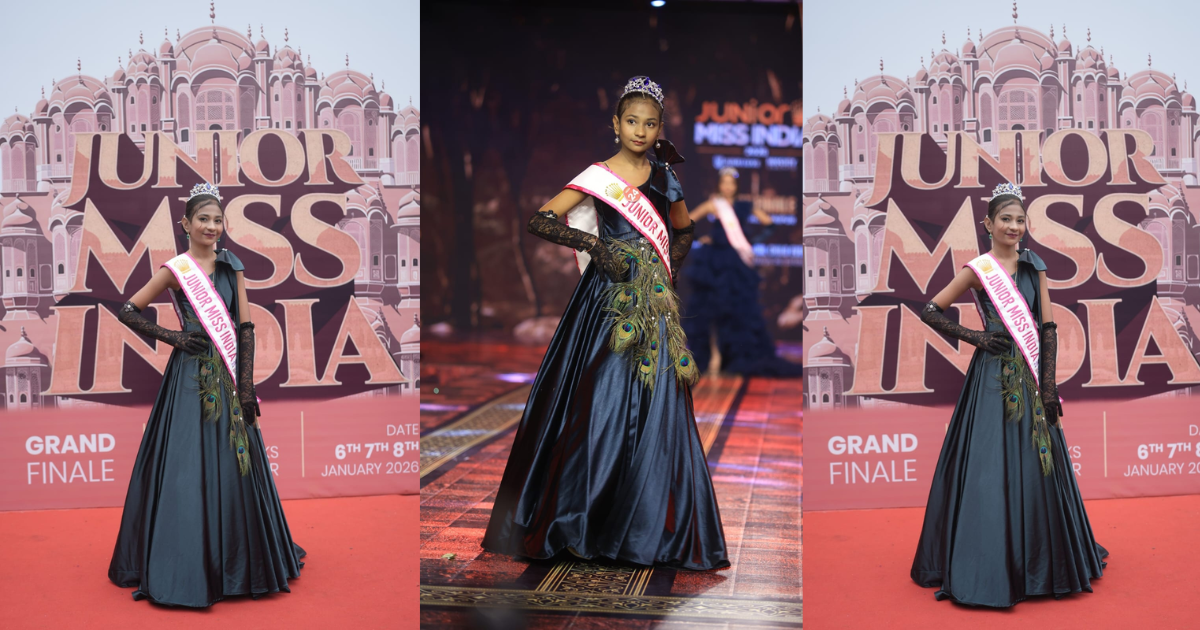 जमशेदपुर की तपस्या चटर्जी बनीं Junior Miss India 2025-26 की “Social Media Star”, शहर का नाम रोशन