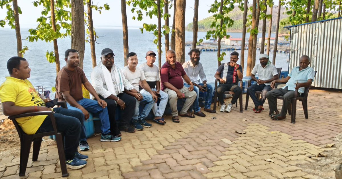 डैम निरीक्षण के दौरान विस्थापितों के अधिकारों को लेकर गरजे पदाधिकारी, पूर्ण मुआवजा व पुनर्वास की उठी मांग