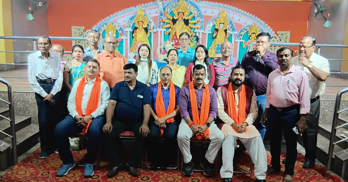 सोनारी के श्री राम मंदिर में बासंती दुर्गा पूजा का भव्य शुभारंभ, कई गणमान्य अतिथि रहे मौजूद