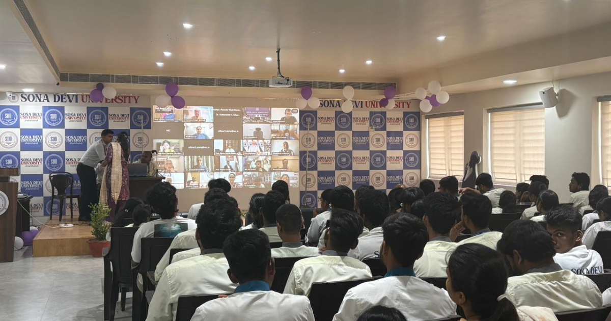 सोना देवी विश्वविद्यालय में बजट वेबिनार:
