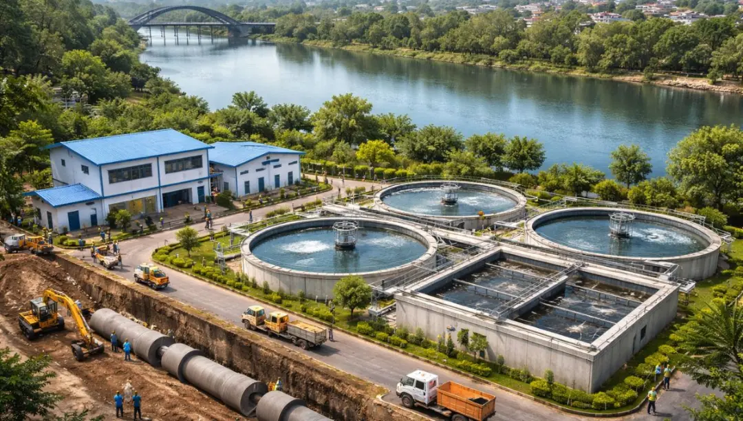 86.61 crore sewerage scheme जमशेदपुर