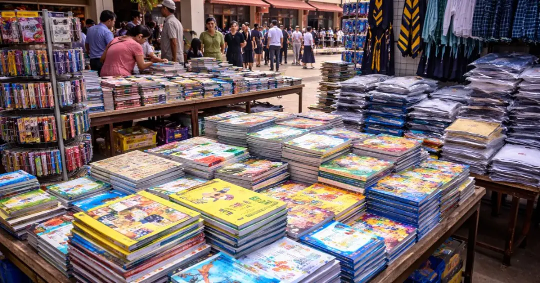 Ban on sale of books and copies in private schools स्कूल