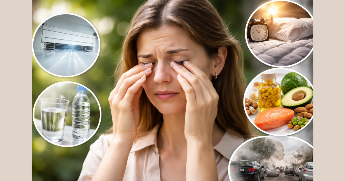 Dry Eyes Problem बिना स्क्रीन इस्तेमाल के भी क्यों सूख जाती हैं आंखें जानें छिपे कारण