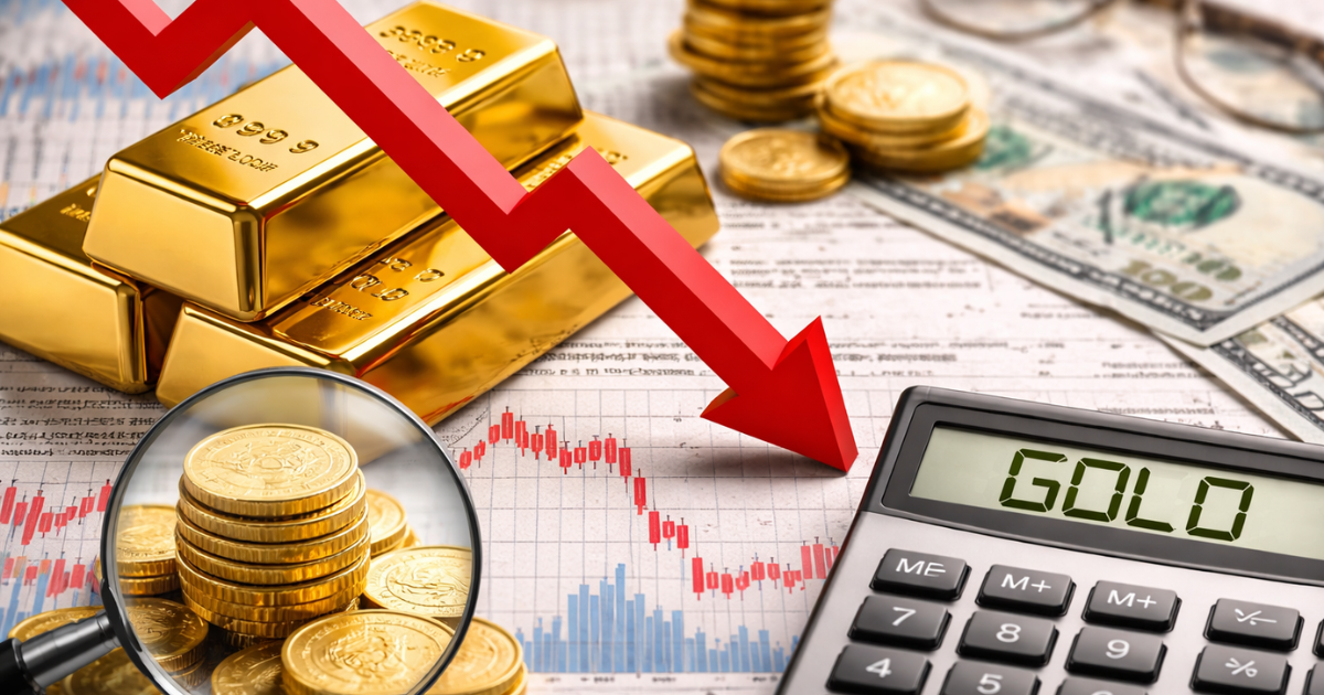 Gold Price Drop डॉलर मजबूत होने से सोने में गिरावट, एक हफ्ते में 5.89% टूटा रेट