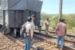 Goods train accident near Murga Mahadev station मुर्गा