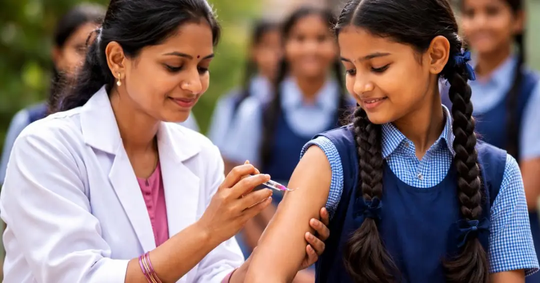HPV vaccine to 4 lakh adolescent girls झारखंड