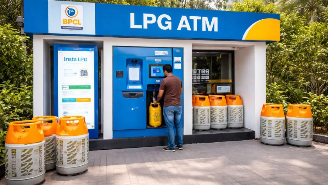 India first LPG ATM opens in Gurugram