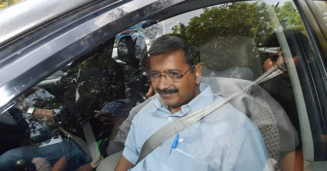 Kejriwal convoy stopped at Delhi Assembly दिल्ली