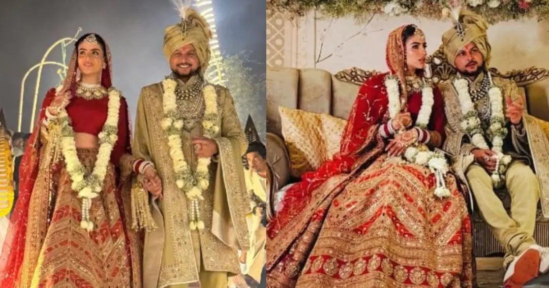 Kuldeep Yadav ने बचपन की दोस्त Vanshika Chadha से की शादी, मसूरी की तस्वीरें वायरल