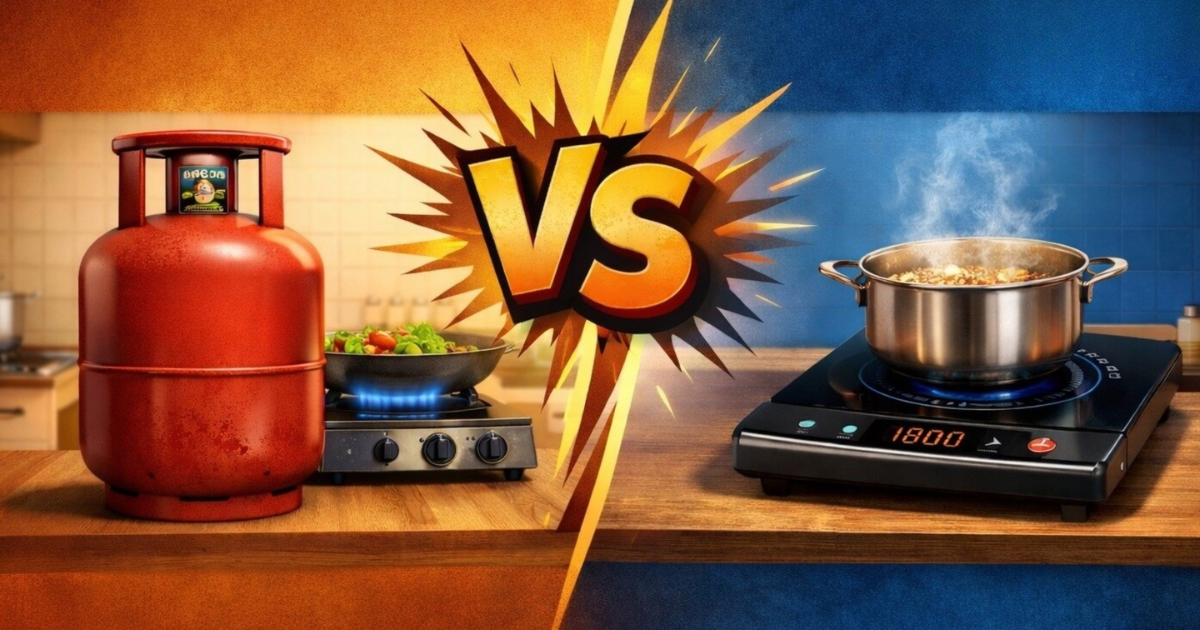 LPG vs Induction: गैस सिलेंडर महंगा या इंडक्शन सस्ता? किचन के इलेक्ट्रिक उपकरणों का पूरा खर्च जानें