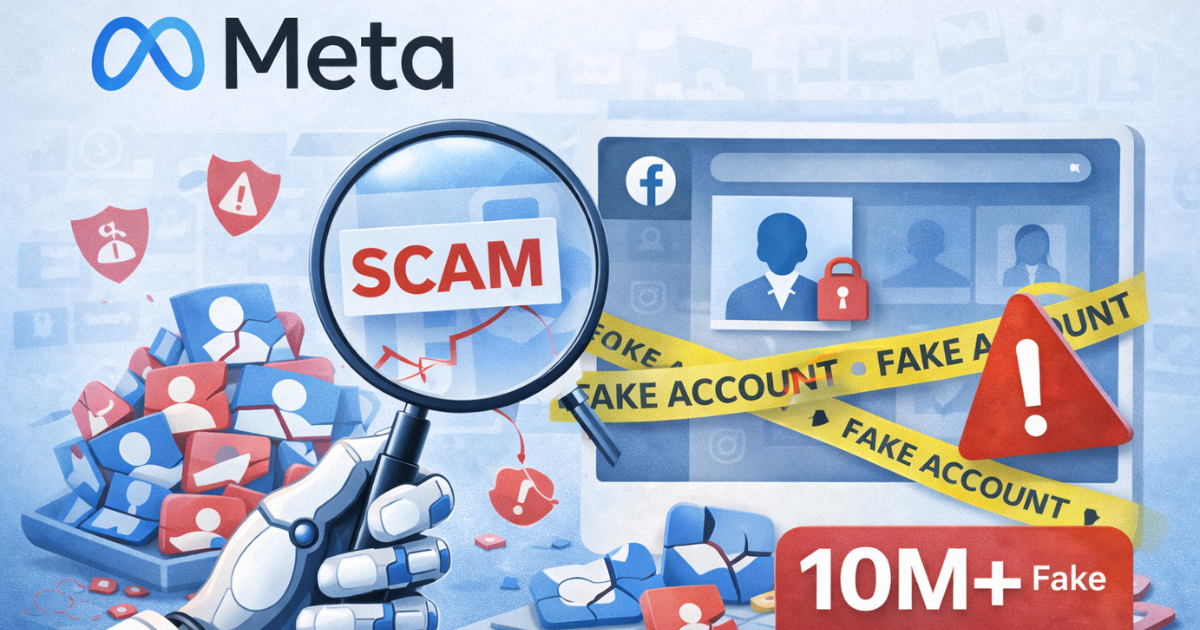 Meta Action on Scams: 1 करोड़ से ज्यादा फर्जी अकाउंट हटाए, यूजर्स की सुरक्षा के लिए नया टूल आएगा