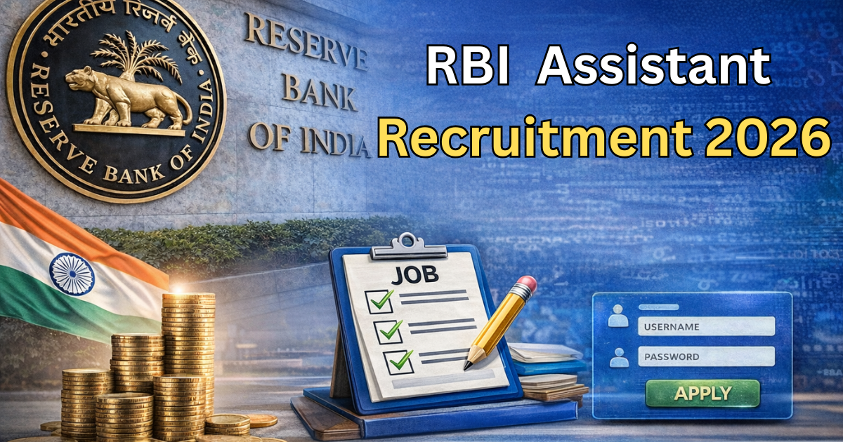 RBI Assistant Recruitment 2026