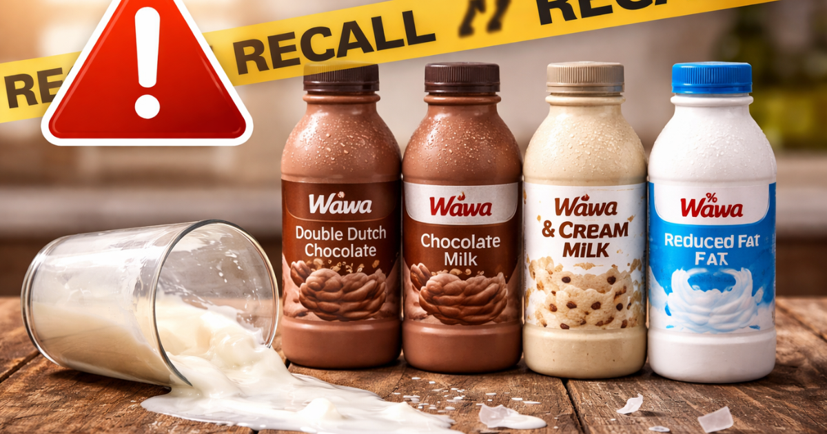 Wawa Milk Recall FDA ने Class II जोखिम बताया, जानें क्या है पूरा मामला