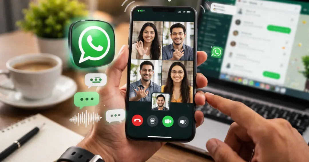 WhatsApp Group Call Update 2026 अब कॉल के दौरान स्क्रीन पर दिखेगा आपका मैसेज, जानें नया फीचर