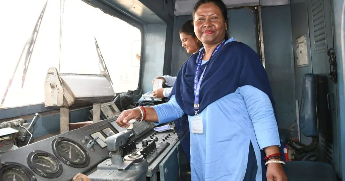 महिला दिवस पर रांची रेलवे की अनोखी पहल: महिला टीम ने संभाली ट्रेन की पूरी कमान