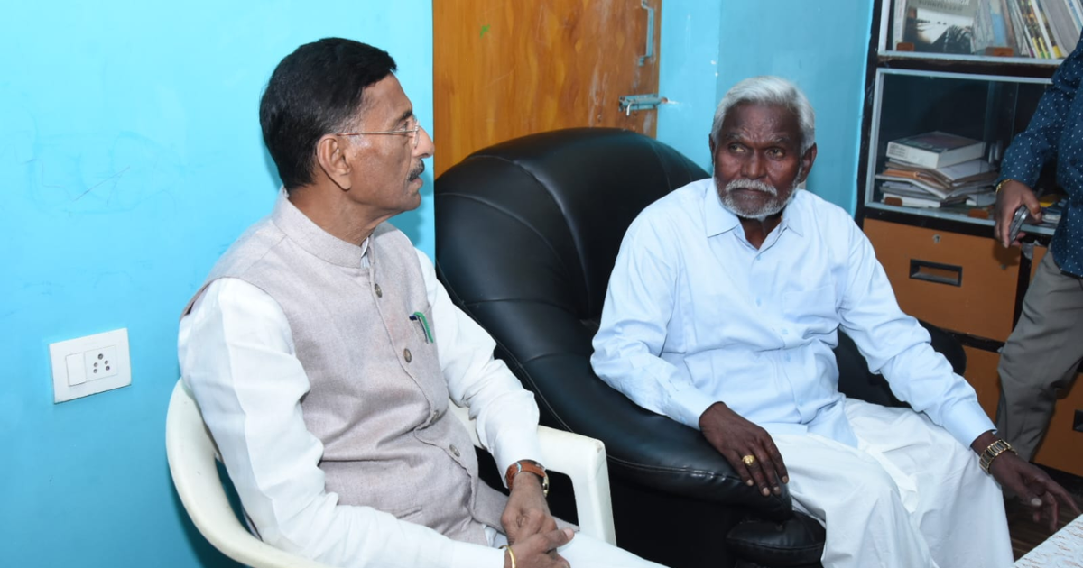 वीर सोरेन के निधन पर केंद्रीय मंत्री संजय सेठ ने जताई शोक संवेदना, Champai Soren से की मुलाकात