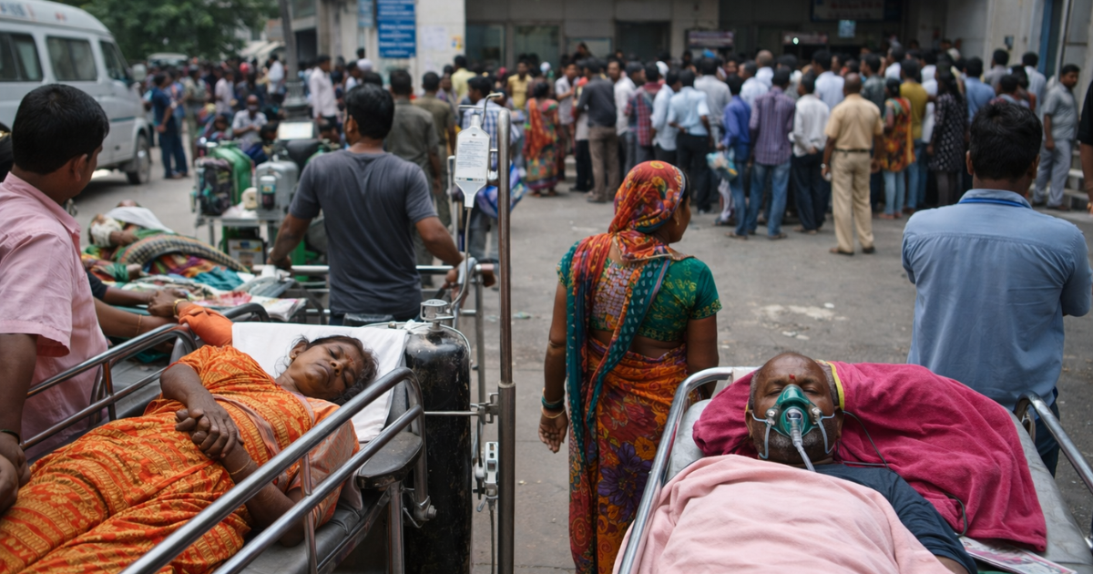 इलाज से ज्यादा रेफर मरीज लौटाए जा रहे, अस्पतालों पर बढ़ा बोझ