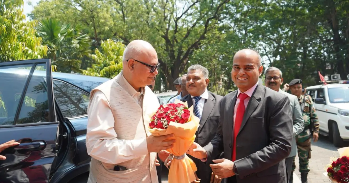 जमशेदपुर पहुंचे झारखंड हाईकोर्ट के मुख्य न्यायाधीश, गार्ड ऑफ ऑनर से हुआ भव्य स्वागत