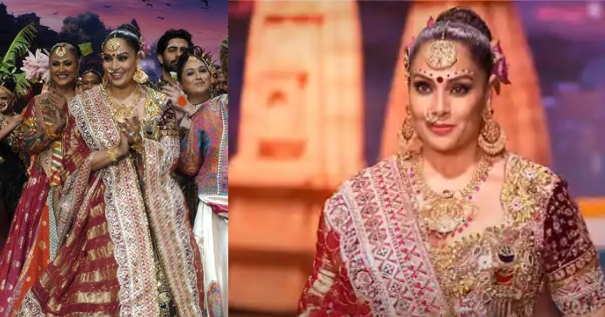 50 किलो के लहंगे में छाईं Bipasha Basu, फैशन वीक 2026 में किया दमदार कमबैक