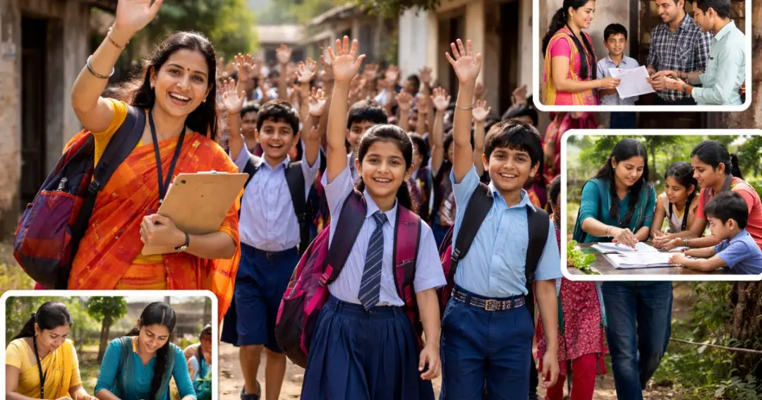 Back to school campaign in schools