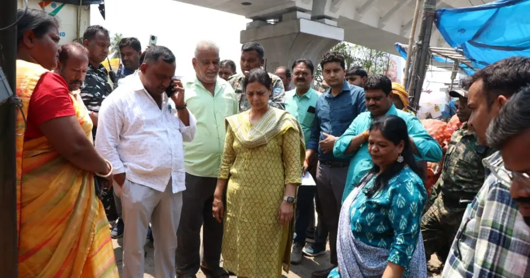 Inspection of Mango Bazaar मानगो