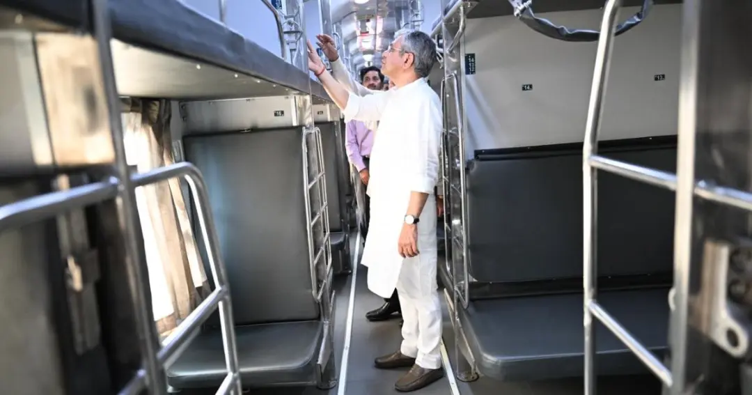 New avatar of Amrit Bharat coach ready भारत