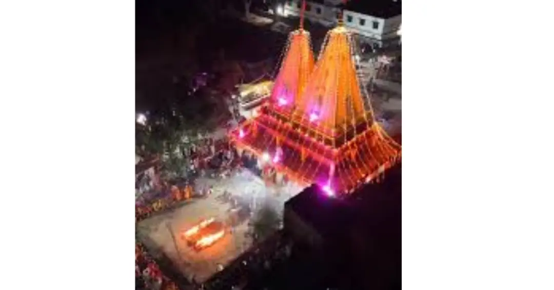 Pahari Puja in Loco Colony लोको