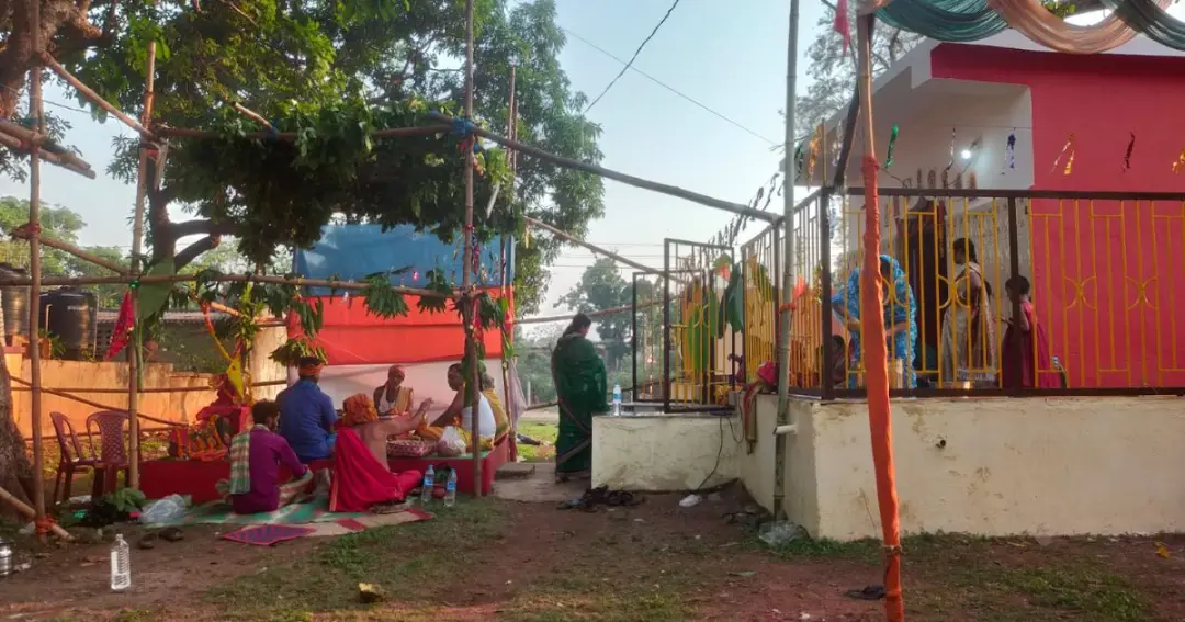 Religious rituals performed मंगला