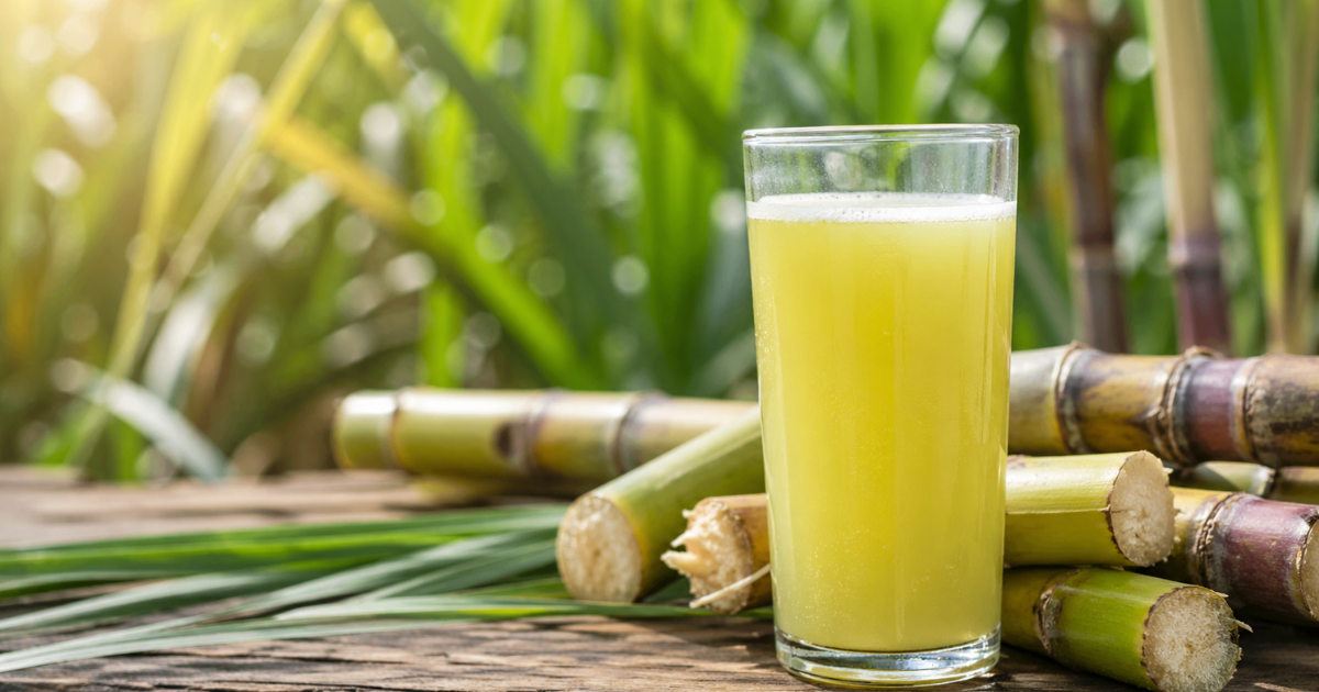 Sugarcane Juice in Summer