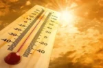 Temperatures are expected to exceed 40 degrees सेल्सियस