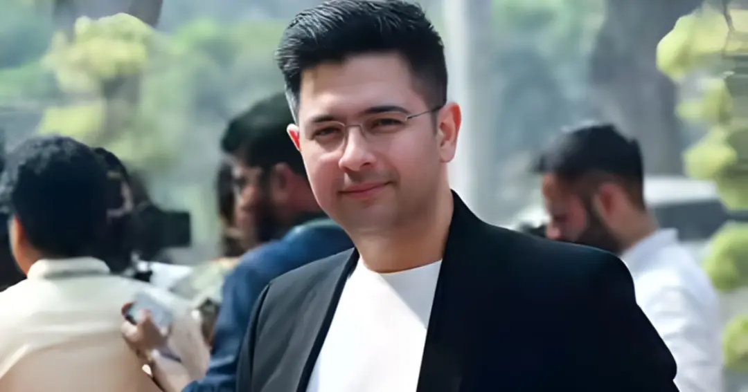 questions raised on AAP राघव चड्ढा