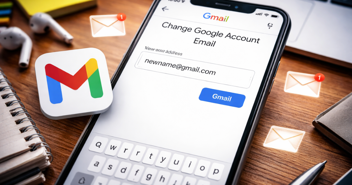 अब बदल सकेंगे अपना पुराना Gmail ID Google का नया फीचर, जानें पूरा प्रोसेस