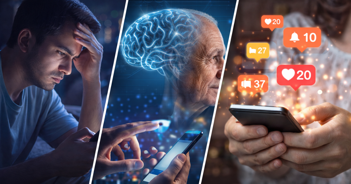 ज्यादा स्क्रीन टाइम से बढ़ रही चिंता! क्या फोन की लत आपको जल्दी बूढ़ा बना रही है?