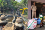 अवैध शराब के खिलाफ उत्पाद विभाग की बड़ी कार्रवाई, भारी मात्रा में बीयर जब्त, दो चुलाई अड्डे ध्वस्त