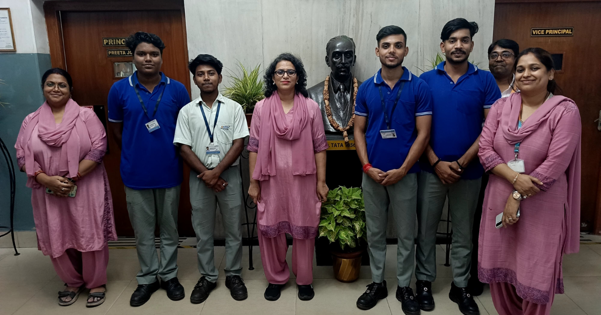 आर. डी. टाटा टेक्निकल एजुकेशन सेंटर के चार प्रशिक्षुओं का Craftsman Automation Limited में चयन