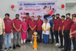 रामकृष्णा फोर्जिंग्स प्लांट-8 में पहली बार लगा रक्तदान शिविर, 214 यूनिट रक्त संग्रह