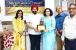 CISCE 12th national topper Shambhavi Tiwari honoured