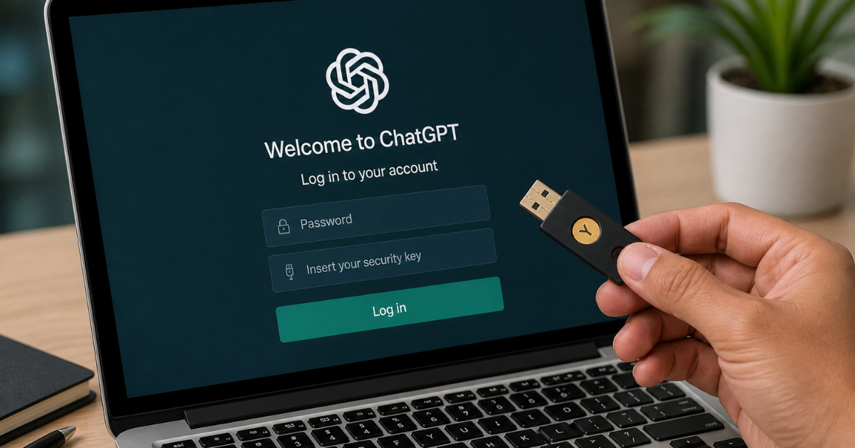 ChatGPT में नया सिक्योरिटी फीचर: अब हार्डवेयर Key से होगा लॉगिन, हैकिंग होगी और मुश्किल