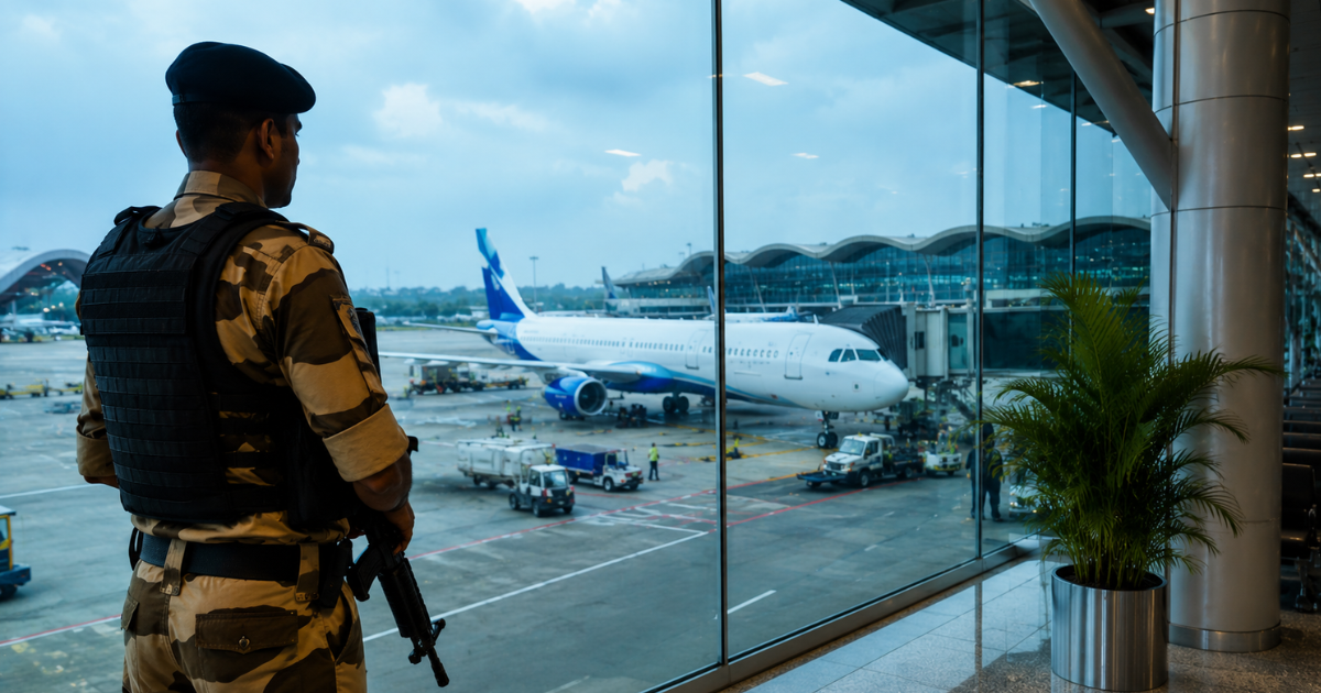Hyderabad Airport Bomb Threat: लगातार तीसरे दिन बम धमकी से मचा हड़कंप, एयरपोर्ट पर बढ़ाई गई सुरक्षा