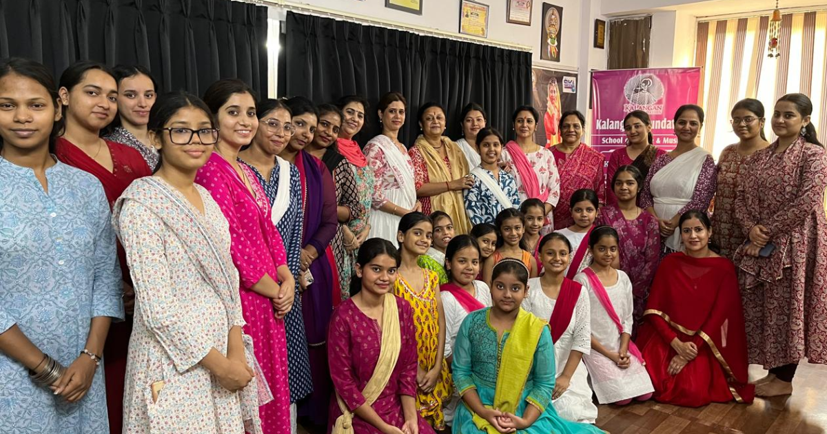 Kalangan Foundation द्वारा 16 एवं 17 मई को दो दिवसीय कथक कार्यशाला का सफल आयोजन