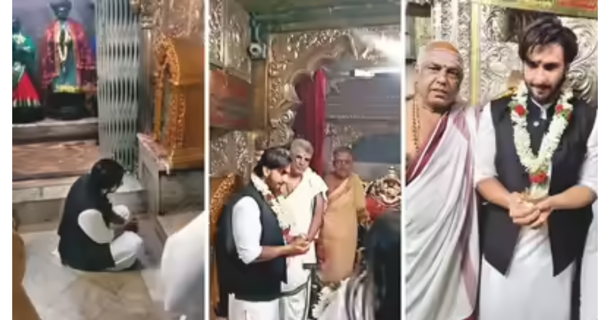 डॉन 3 विवाद के बीच चामुंडेश्वरी मंदिर पहुंचे Ranveer Singh, वीडियो वायरल