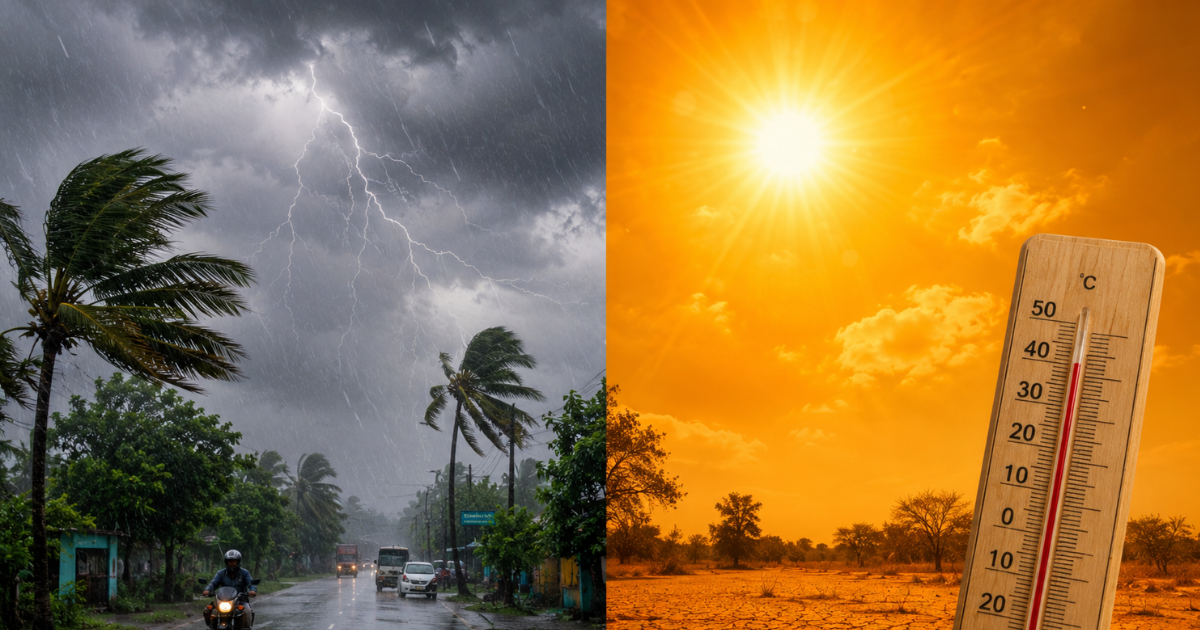 Jharkhand Weather Update: झारखंड में तूफान और बारिश का अलर्ट, उत्तर-पश्चिम जिलों में Heat Wave का खतरा