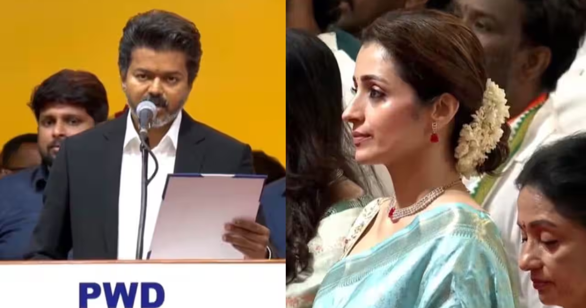 Vijay के CM बनने पर Trisha Krishnan का पहला रिएक्शन, बोलीं- “Looking Forward”