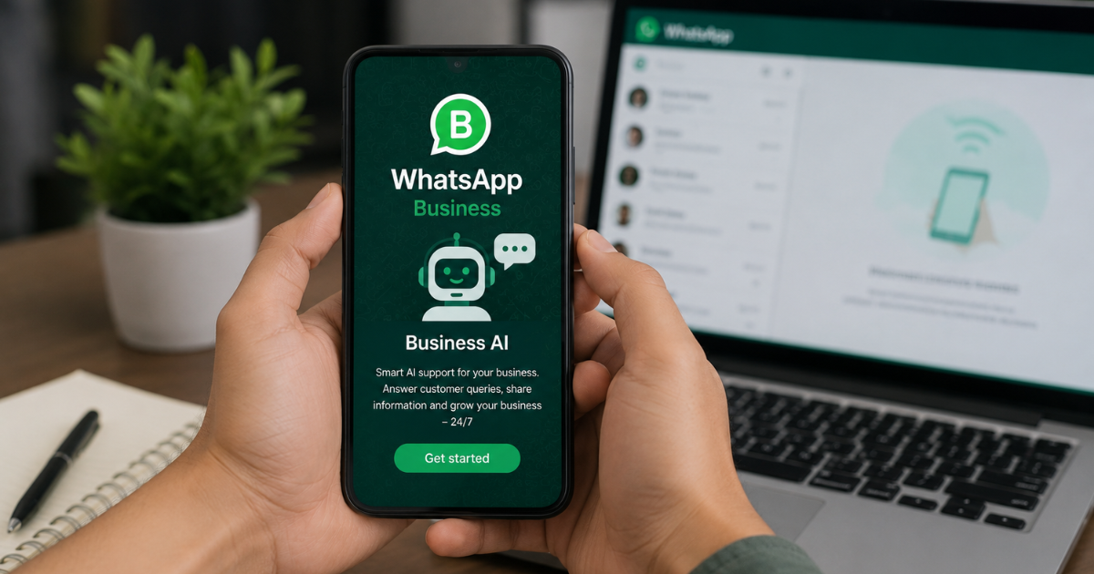 WhatsApp का नया AI फीचर छोटे कारोबारियों के लिए गेमचेंजर! Meta ने लॉन्च किया Business AI