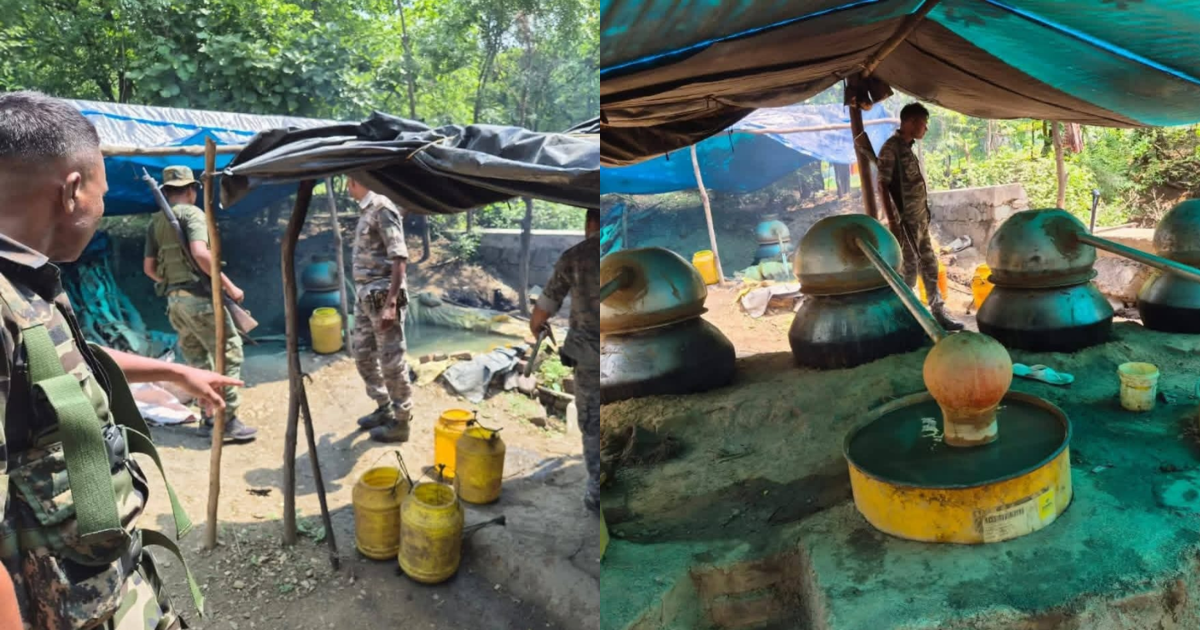 सरायकेला में अवैध महुआ शराब अड्डों पर उत्पाद विभाग की बड़ी कार्रवाई, 5 ठिकाने ध्वस्त