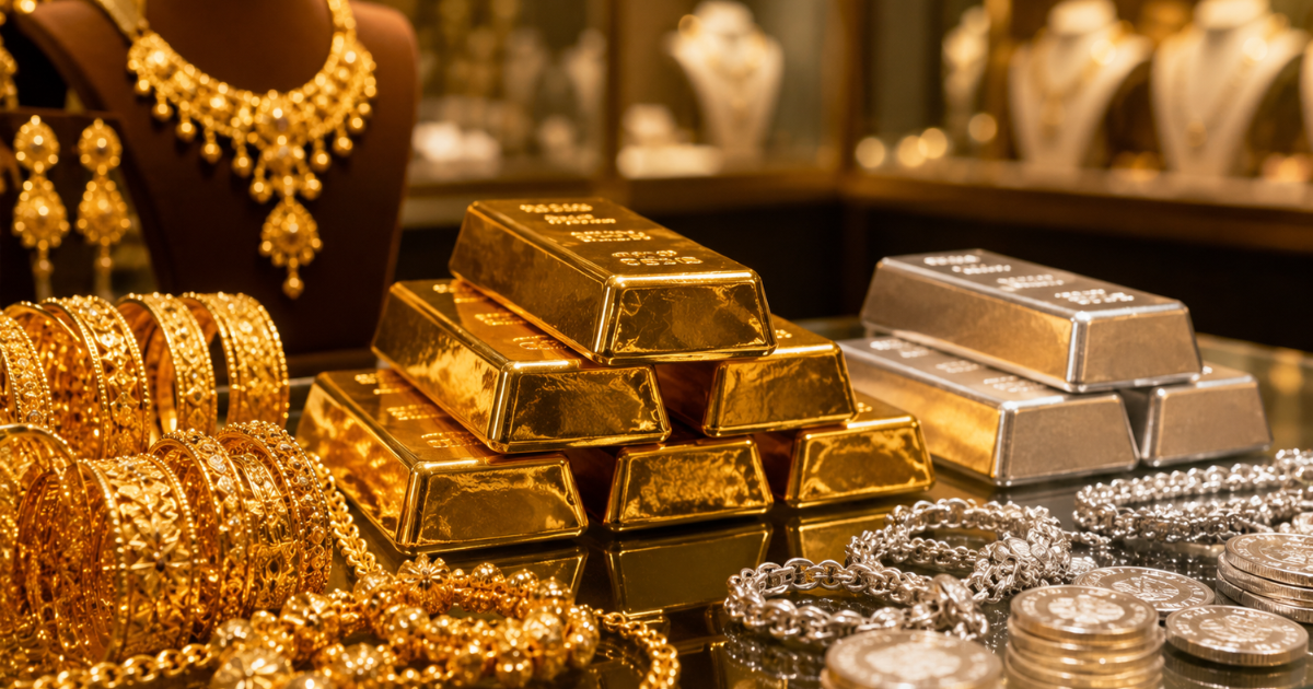 सोना ₹9,000 और चांदी ₹18,000 महंगी:इंपोर्ट ड्यूटी 6% से बढ़ाकर 15% करने का असर