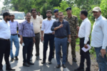 हाईकोर्ट के निर्देश पर उपायुक्त ने चालियामा स्टील प्लांट और दुर्घटना संभावित क्षेत्रों का किया निरीक्षण