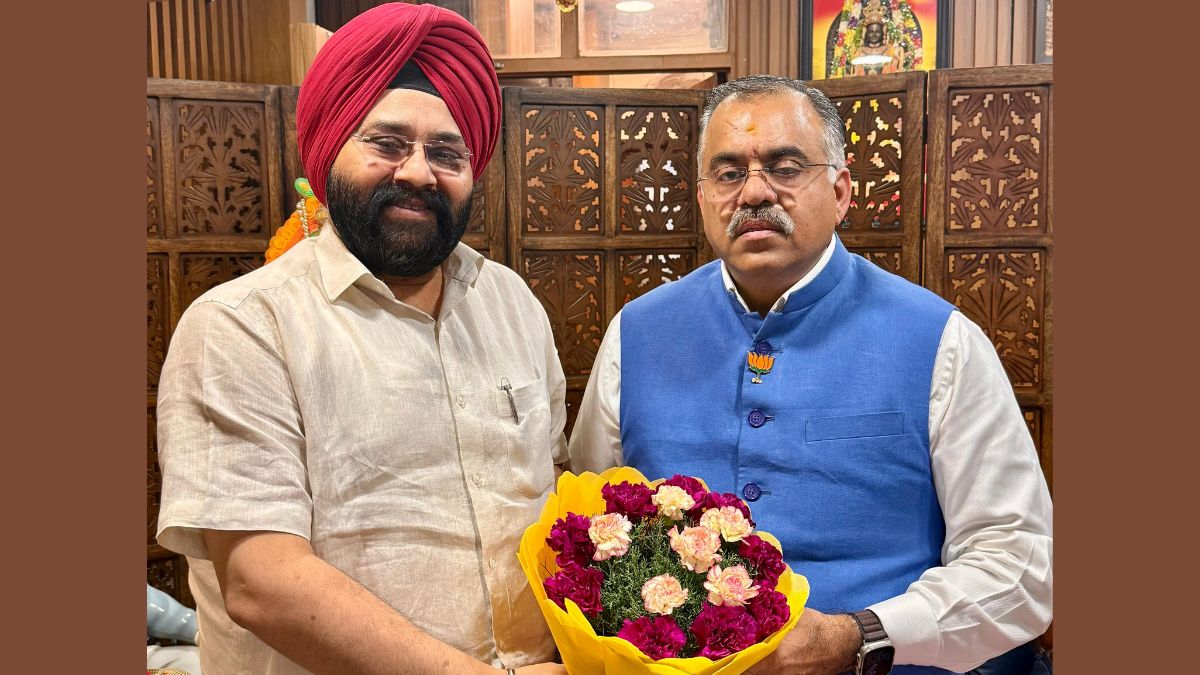 Amarpreet Singh Kale met with BJP National General Secretary Tarun Chugh